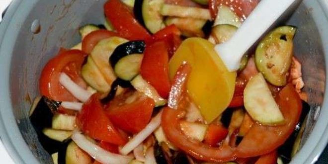 Рецепт рататуя в мультиварке