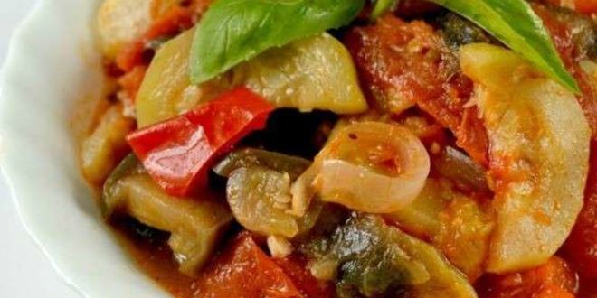 Рецепт рататуя в мультиварке