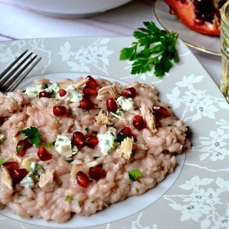 Рецепт Гранатового ризотто