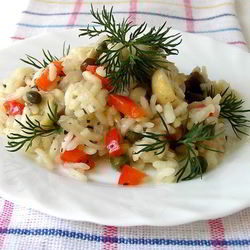 Рецепт Грибного ризотто