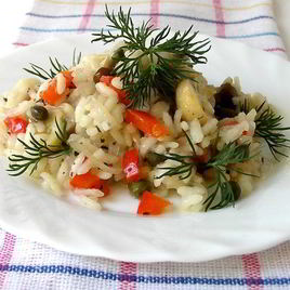 Рецепт Грибного ризотто