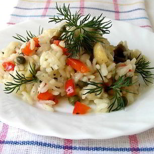 Рецепт Грибного ризотто