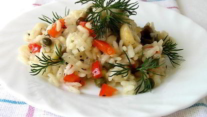 Рецепт Грибного ризотто