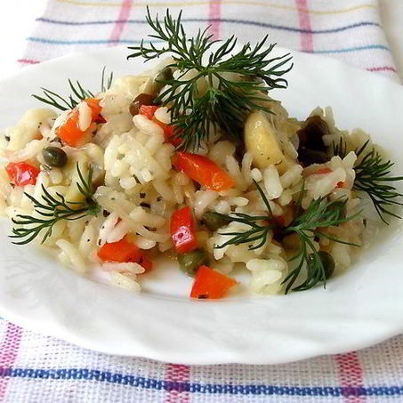 Рецепт Грибного ризотто