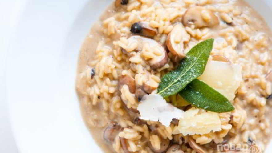 Рецепт риса ризотто