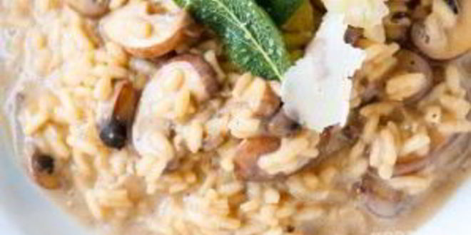 Рецепт ризотто грибного