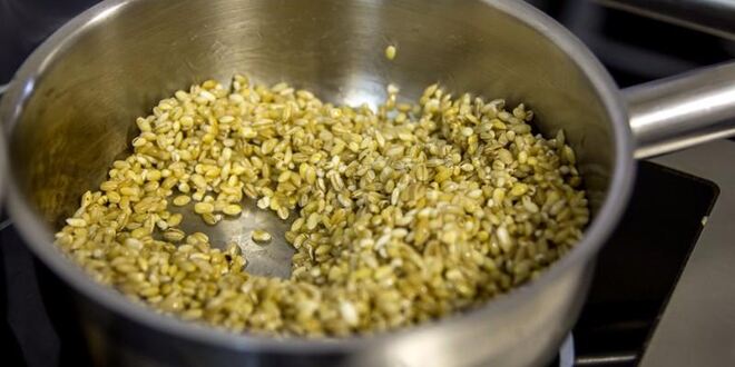 Рецепт ризотто из перловки с овощами