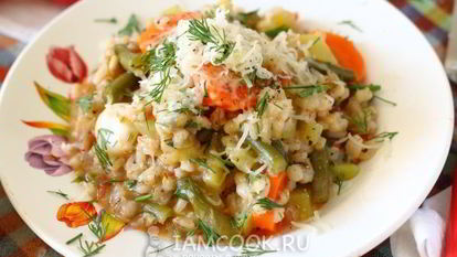 Рецепт Ризотто из перловки