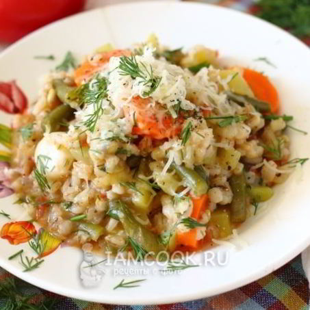 Рецепт Ризотто из перловки