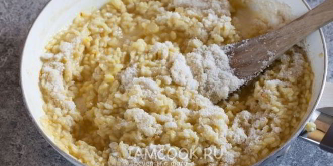 Рецепт ризотто миланезе по-милански