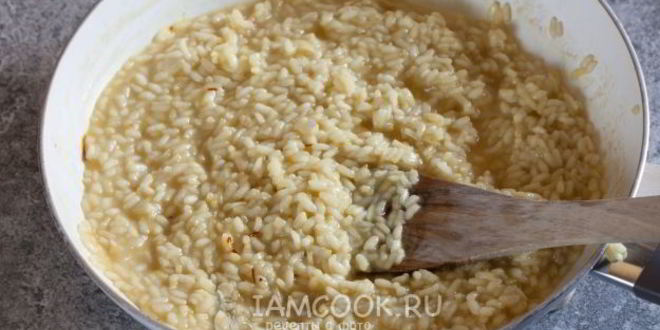 Рецепт ризотто миланезе по-милански