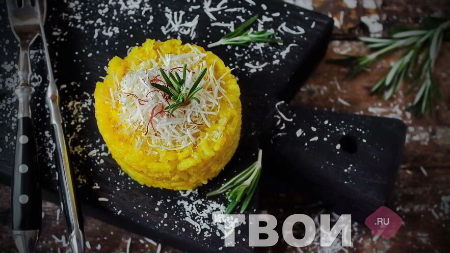 Рецепт ризотто по-милански