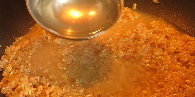 Рецепт ризотто с бурым рисом и камамбером