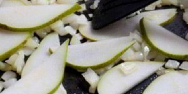 Рецепт ризотто с горгонзолой и грушей