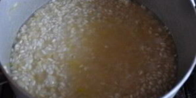 Рецепт ризотто с грибами и курицей