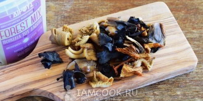 Рецепт ризотто с грибами