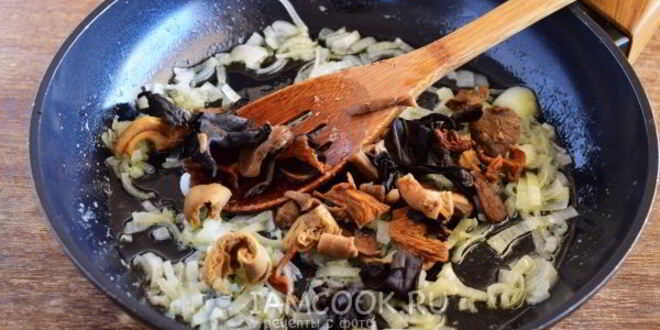 Рецепт ризотто с грибами