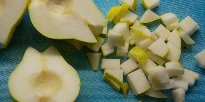 Рецепт ризотто с грушей и горгонзолой