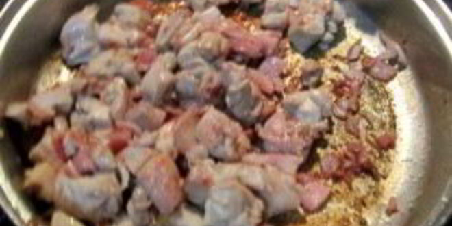 Рецепт ризотто с кабачками и курицей