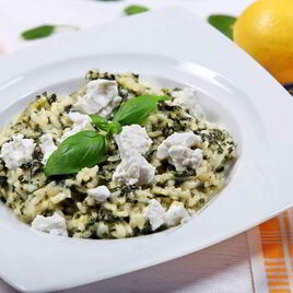 Рецепт Ризотто с козьим сыром