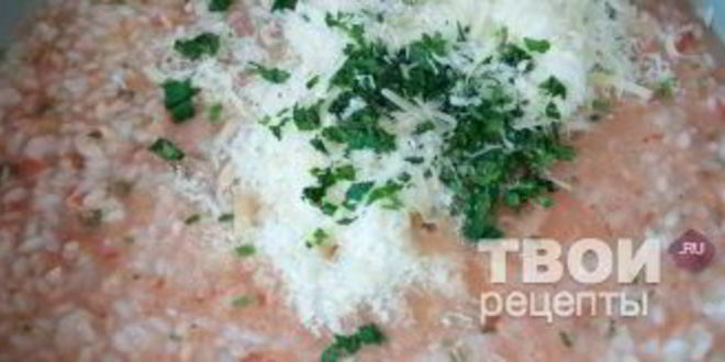 Рецепт ризотто с креветками