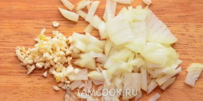 Рецепт ризотто с кукурузой и горошком