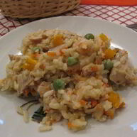 Рецепт Ризотто с курицей и овощами