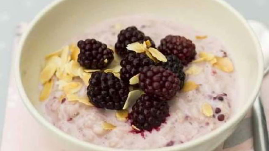 Рецепт ризотто с лесными ягодами