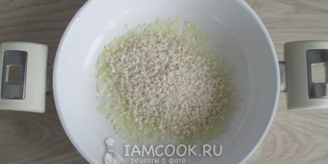 Рецепт ризотто с мидиями