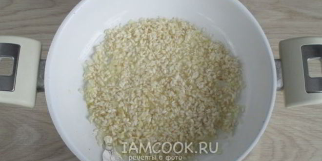 Рецепт ризотто с мидиями