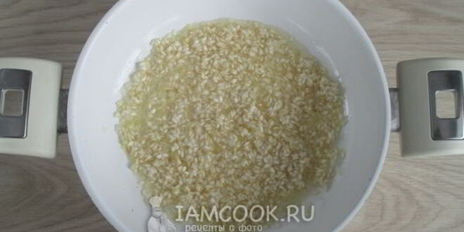 Рецепт ризотто с мидиями