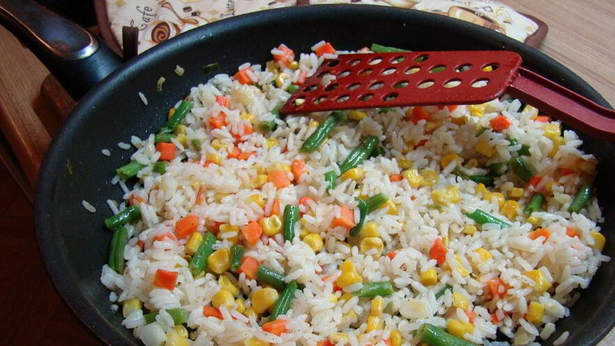 Рецепт ризотто с овощами