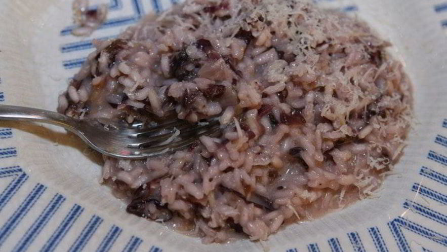 Рецепт ризотто с радиккио