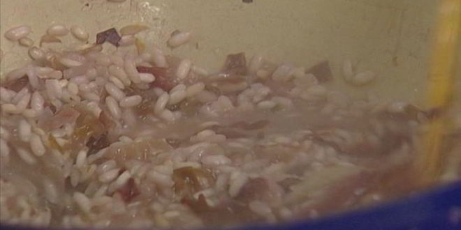 Рецепт ризотто с радиккио