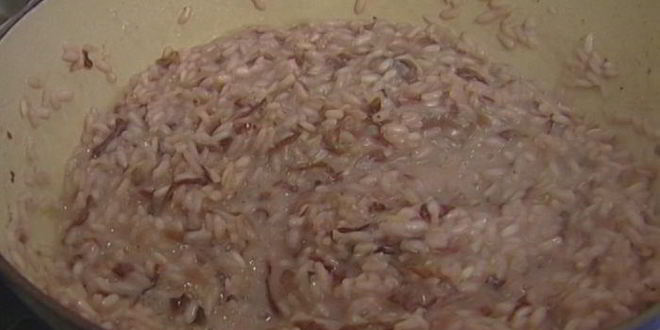 Рецепт ризотто с радиккио