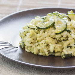 Рецепт Ризотто с цукини и перцем