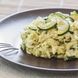 Рецепт Ризотто с цукини и перцем