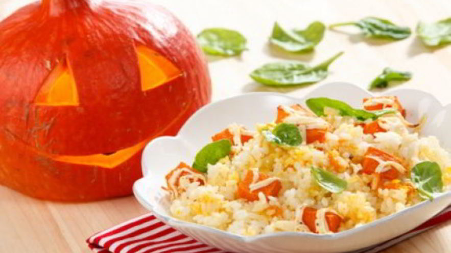 Рецепт ризотто с тыквой и сыром