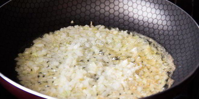 Рецепт ризотто с зеленым горошком, сыром джюгас и мятой