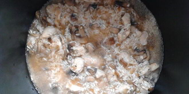 Рецепт ризотто в мультиварке