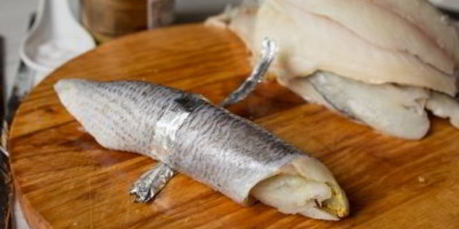 Рецепт рулетиков из дорады с шафрановым ризотто