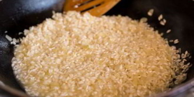 Рецепт рулетиков из дорады с шафрановым ризотто