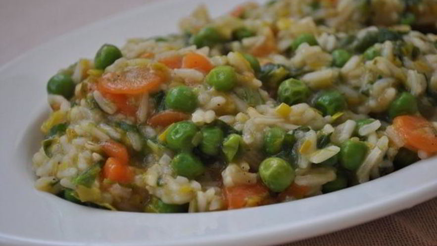 Рецепт весенне ризотто