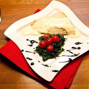 Рецепт Дорады с голландским соусом