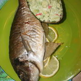 Рецепт Дорады с лимоном