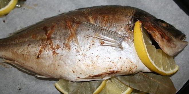 Рецепт дорады с лимоном