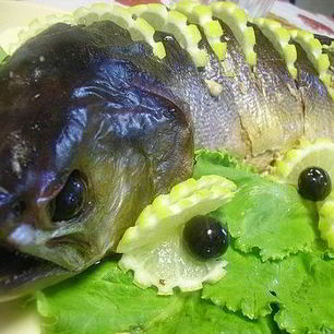 Рецепт Фаршированной кеты в духовке с гарниром