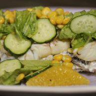 Рецепт Филе судака с лимонным картофелем