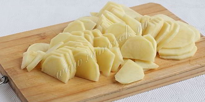 Рецепт горбуши под картофельной шубой