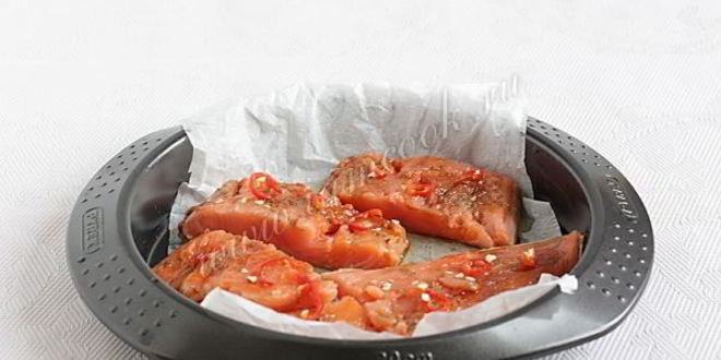 Рецепт горбуши под картофельной шубой